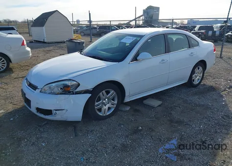 2011 Chevrolet Impala Lt z USA, uszkodzony, nr VIN 2G1WG5EK4B1231593
